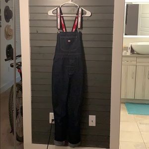 Denim overalls